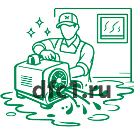Сушка и уборка после потопа в Нефтеюганске